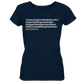 Statement - Ladies Organic Shirt